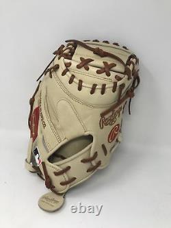 New Rawlings Heart of the Hide 34 Baseball Catcher's Mitt PRORYM4C RHT Cml/Brn