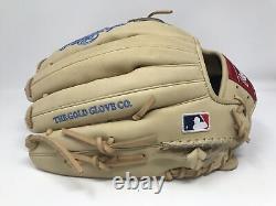 New Rawlings Heart of the Hide Bryce Harper 13 RHT Baseball Glove Camel/Blue