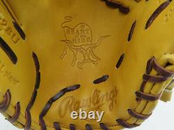 New! Rawlings Heart of the Hide PRO205-9BU Baseball Player Glove Size 11.75 LHT