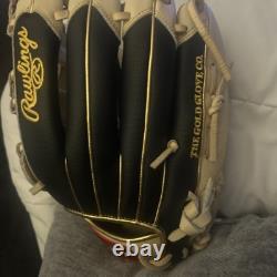 New Rawlings Heart of the Hide R2G Contour Fit 12.5 Outfield Baseball Glove LHT