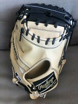 New With Tags 2021 Rawlings Procm43cbg Catchers Mitt 34 Heart Of Hide Rht