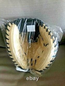 New With Tags 2021 Rawlings Procm43cbg Catchers Mitt 34 Heart Of Hide Rht