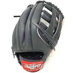 PRO1000HB-21-RightHandThrow Rawlings Heart of the Hide Black Horween PRO1000HC B