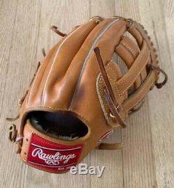 PRO1000HC-19-RHT Rawlings Heart of the Hide PRO1000HC Baseball Gl USED