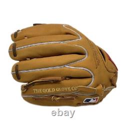 PRO204W-2TDM-RightHandThrow Rawlings Heart of the Hide Wingtip PRO204W Tan 11.5