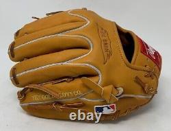 PRO204W-2TDM-RightHandThrow Rawlings Heart of the Hide Wingtip PRO204W Tan 11.5