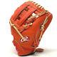 Pro204-6rodm-righthandthrow Rawlings Red Orange Heart Of The Hide 11.5 H Web Bas