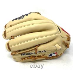 PRO205-6-CMTN24-RightHandThrow Rawlings Heart of the Hide 11.75 Inch H Web Camel