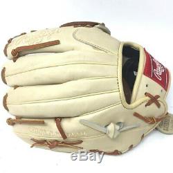 PRO2174-4-CAMEL-RightHandThrow Rawlings Heart of the Hide Baseball Glove 11.5