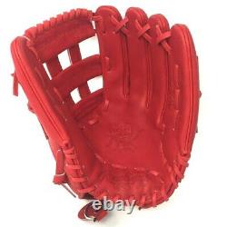 PRO3039-6-RED-RightHandThrow Rawlings Heart of Hide PRO3039 Baseball Glove Red H