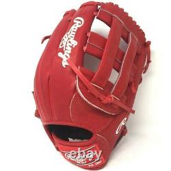 PRO3039-6-RED-RightHandThrow Rawlings Heart of Hide PRO3039 Baseball Glove Red H