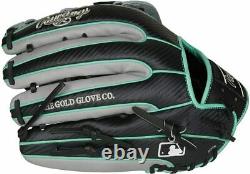 PRO3319-6BCF Rawlings Heart of Hide 12.75 Baseball Glove H Web Grey Right Hand T