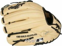 PRONP4-2CB-RightHandThrow Rawlings Heart of The Hide Baseball Glove Camel Black