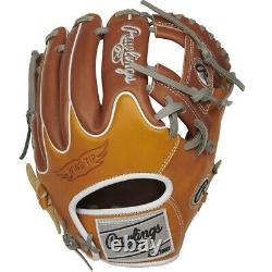 PROR204W-2T-RightHandThrow Rawlings Heart of The Hide R2G Baseball Glove Tan Tim