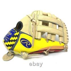 PRORKB17-ASTRO1 Rawlings Heart of Hide KB17 Baseball Glove Custom Artwork Astro