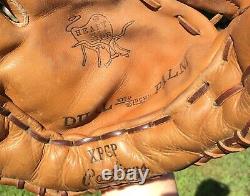 RARE VINTAGE USA MADE RAWLlNGS HEART OF THE HIDE MODEL XPGP GLOVE MITT LHT NICE