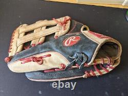 RAWLINGS HEART OF THE HIDE PRORBH34BC GLOVE 12.75 LH Throw Outfielder Used