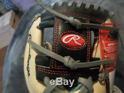 RAWLINGS Heart Of The Hide BASEBALL Gold GLOVE PRO204-2CBG 11.5 New With Tags