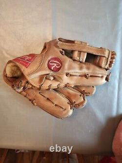 RAWLINGS PRO 1.000 Heart Of The Hide baseball Glove. Made In USA. RHT Pro 1.000H