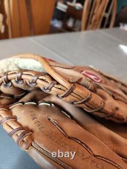 RAWLINGS PRO 1.000 Heart Of The Hide baseball Glove. Made In USA. RHT Pro 1.000H