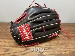 RED RAWLINGS HOH PRO-301-6JB HEART HIDE Horween USA LHT GOLD GLOVE H-web USED