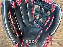 RED RAWLINGS HOH PRO-301-6JB HEART HIDE Horween USA LHT GOLD GLOVE H-web USED
