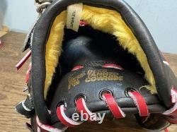 RED RAWLINGS HOH PRO-301-6JB HEART HIDE Horween USA LHT GOLD GLOVE H-web USED