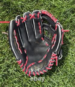 RED RAWLINGS HOH PRO-301-6JB HEART HIDE Horween USA LHT GOLD GLOVE H-web USED