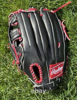 RED RAWLINGS HOH PRO-301-6JB HEART HIDE Horween USA LHT GOLD GLOVE H-web USED