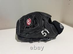 Randy Johnson Pro Issue Rawlings Heart Of The Hide PROBU51 Game Worn Glove HOH