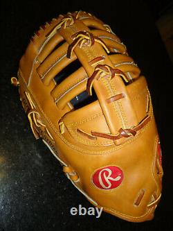 Rare 3 Dot Rawlings Heart Of The Hide Pro-9fb First Base Mitt / Glove 12.5 Lh