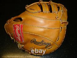 Rare 3 Dot Rawlings Heart Of The Hide Pro-9fb First Base Mitt / Glove 12.5 Lh