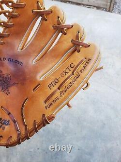 Rare Rawlings Heart of Hide HOH PRO6XTC 12 Baseball Gold Glove Wing Tip Horween