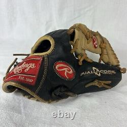 Rawlings 11.5 Heart of the Hide Dual Core RHT Throw PRO202DCB Baseball Glove