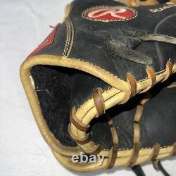 Rawlings 11.5 Heart of the Hide Dual Core RHT Throw PRO202DCB Baseball Glove
