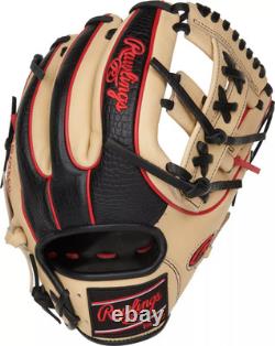 Rawlings 11.5 Heart of the Hide R2G Series Glove, Camel/Black, RHT SALE