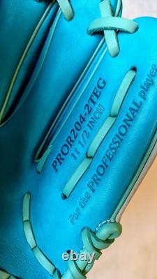 Rawlings 11.5 RHT Heart Of The Hide R2G Baseball Softball Glove I-Web Teal/Grey