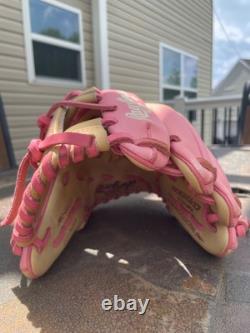 Rawlings 11.75 Heart of the Hide Pink Lemonade Limited Editon Fastpitch Glove