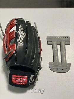 Rawlings 12.75 Heart Of The Hide Glove Baseball Outfield Or Softball Left Throw