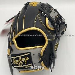 Rawlings Baseball Glove Heart of The Hide Outfielder Wizard Colors B/GRY 12.5