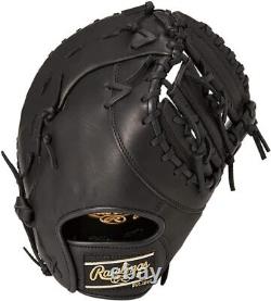 Rawlings Baseball Glove Heart of the Hide PRO EXCEL ELITE First GR2FHEM53 Black