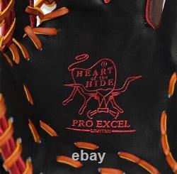 Rawlings Baseball Glove Outfield HOH PRO EXCEL Wizard Heart of the HIDE 12.5inch