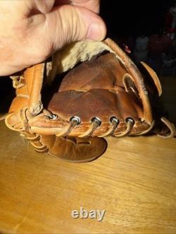 Rawlings Baseball Mitt Heart Of Hide TRAP-EZE Model Date Code 0BB09 11/90