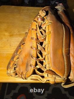 Rawlings Baseball Mitt Heart Of Hide TRAP-EZE Model Date Code 0BB09 11/90