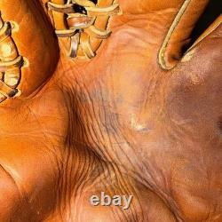 Rawlings Baseball Mitt Heart Of Hide TRAP-EZE Model Date Code 0BB09 11/90