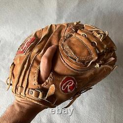 Rawlings Catchers Mitt Heart Of The Hide HOH Gold Glove Series RHT Baseball Tan