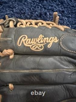 Rawlings Dual Core Heart Of The Hide PRO112PT Exclusive Trap-Eze Black Leather