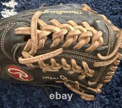 Rawlings Dual Core Heart Of The Hide PRO112PT Exclusive Trap-Eze Black Leather