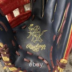 Rawlings GR1FHPN55W Heart of the Hide Paisley Revival Fielder Glove Rubberball