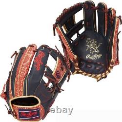 Rawlings GR1FHPN64 Glove Heart of the Hide Paisley Revival Infielder Rubberball